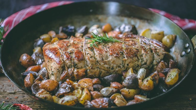 Pork Roast with Potatoes Recipe