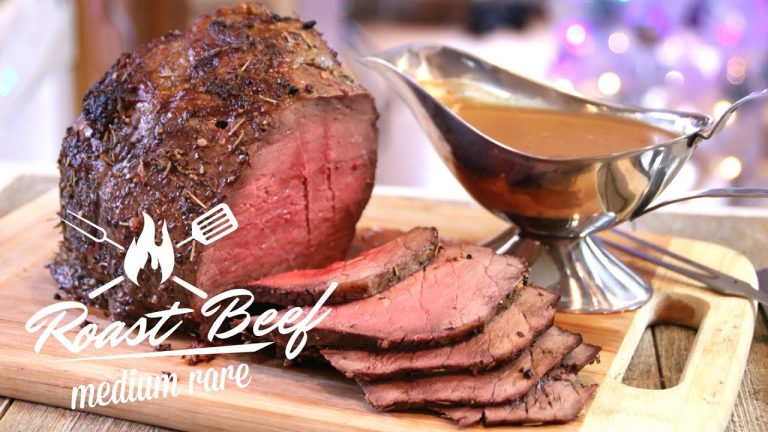 The Perfect Roast Beef – Medium Rare