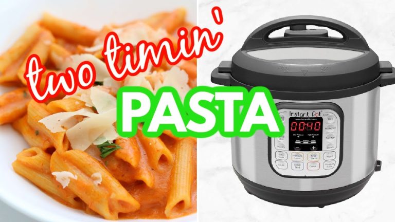 EASY Instant Pot DUMP AND GO Two Timin' Pasta | Step by Step Instant Pot Recipe