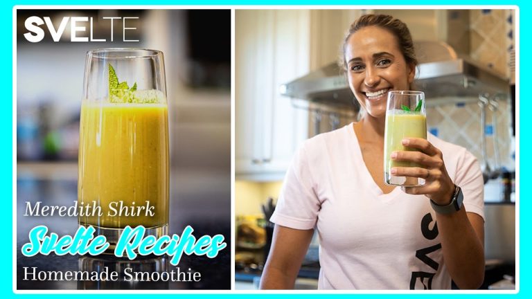 Quick and Easy Homemade (Fat Burning) Smoothie Recipe – Svelte