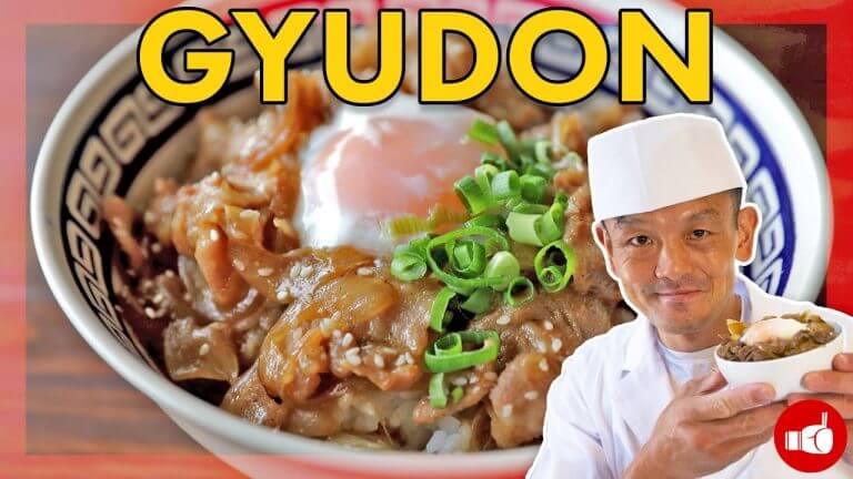 The Perfect Japanese Fast Food, GYUDON | Beef Bowl