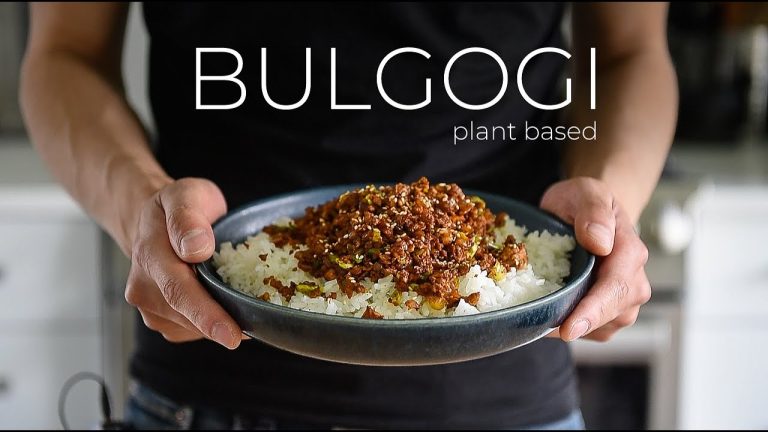 WOW!!  THE PLANTBASED GROUND “BEEF” BULGOGI RECIPE YOU’VE GOT TO TRY