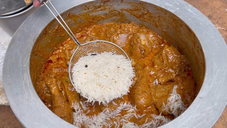 Chicken Biryani Recipe | Street Food