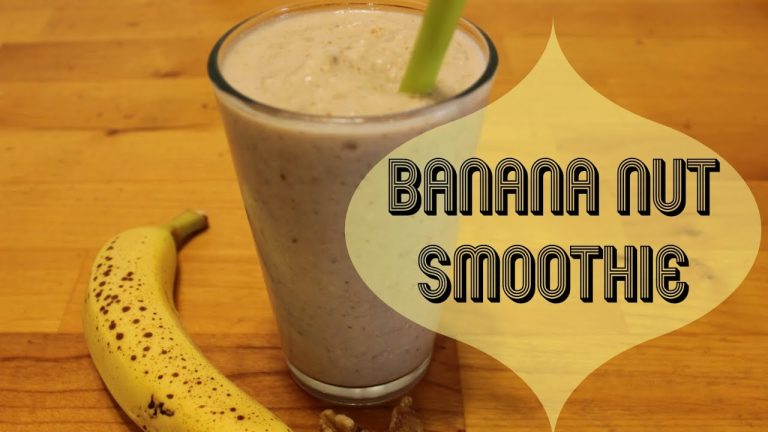 Banana Nut Smoothie Recipe