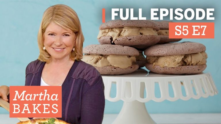 Martha Stewart Uses Coffee in 4 Dessert Recipes | Martha Bakes S5E7 “Coffee”