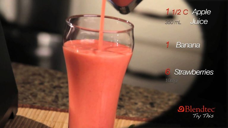 Strawbana Smoothie Recipe – Blendtec Recipes