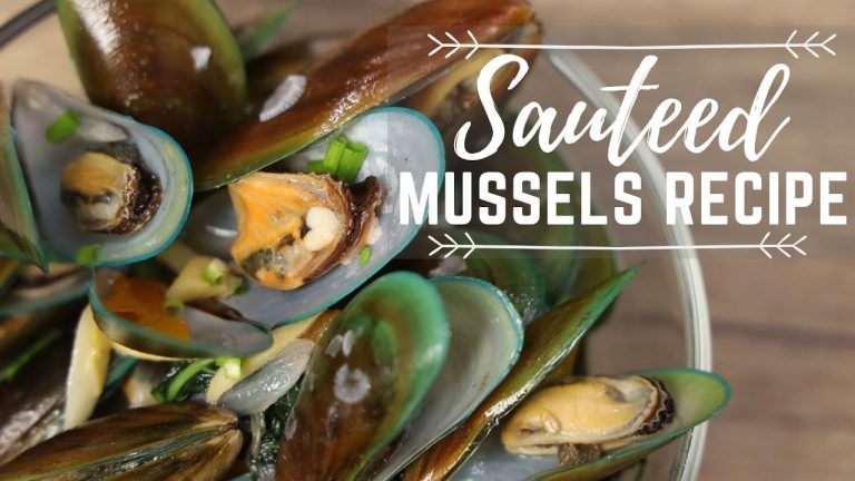 Sauteed Mussels Recipe ( Filipino Seafood Recipes )