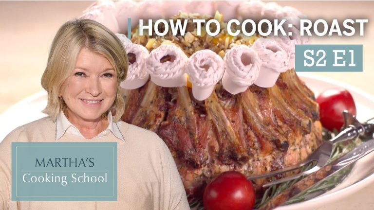 Martha Stewart Teaches You Roast Pork + More | Martha's Cooking School S2E1 “Perfect Roasts”