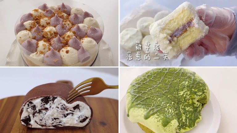 Tiktok ASMR Cooking 🍧 [Engsub] Easy Cooking Recipes Of Some Easy-To-Make Cakes #89