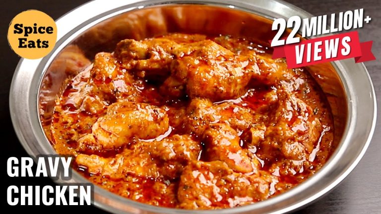 RESTAURANT STYLE CHICKEN GRAVY | CHICKEN GRAVY RECIPE | CHICKEN RECIPE