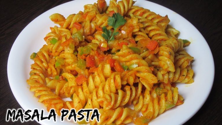 Masala pasta recipe | Indian style Pasta recipe | Spicy masala pasta | Spiral pasta