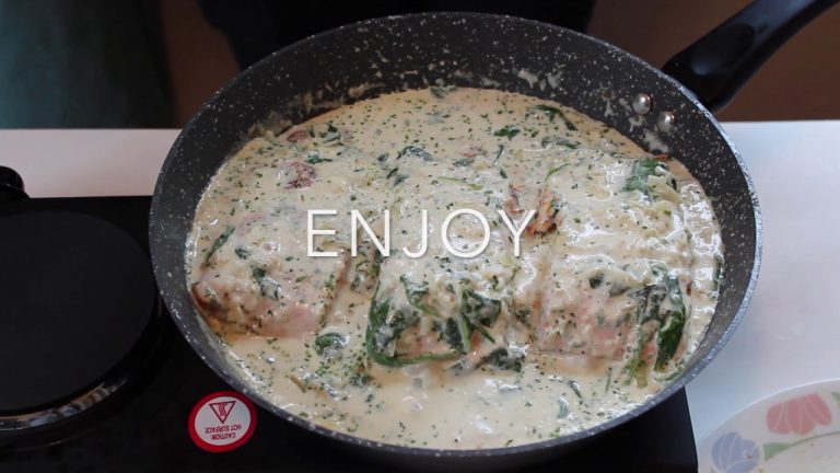 Simple Seafood Recipes Episode 5- Creamy Garlic Tuscan Salmon