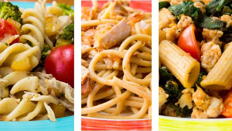 3 Healthy Pasta Recipes For Weight Loss | Easy Pasta Recipes