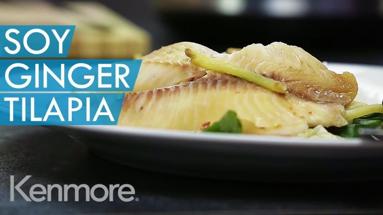 Easy Seafood Recipes: Soy Ginger Steamed Tilapia | Kenmore