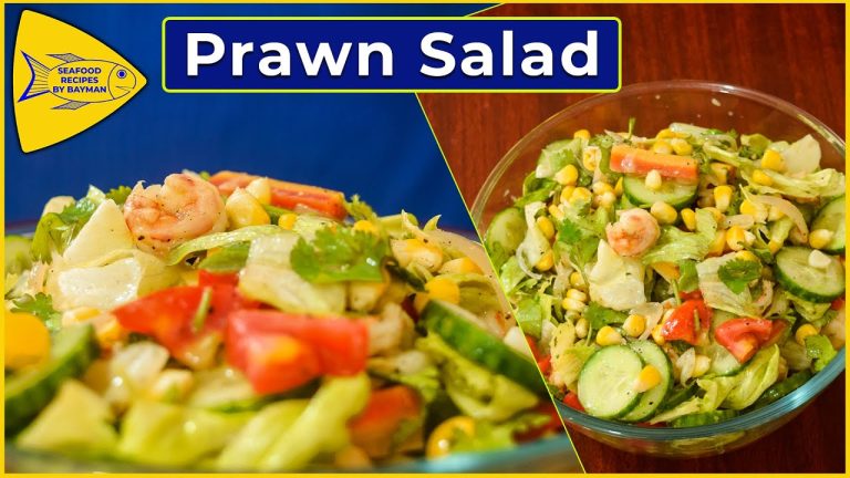 Prawn Salad | Shrimp Salad | Seafood Salad @Seafood Recipes By Bayman