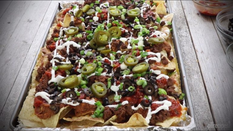 How to Make Super Nachos | Beef Recipes | Allrecipes.com