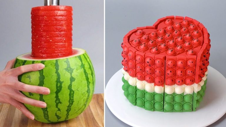 Creative WATERMELON Dessert Recipes For Summer | How To Make Cake Decorating Hacks