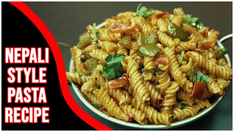 Nepali style pasta/Easy Recipes