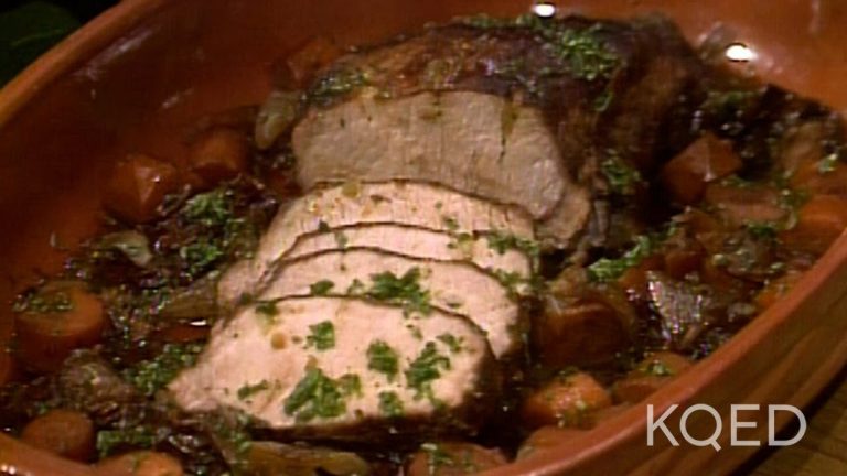 Jacques Pépin Makes Succulent Slow Roasted Pork | Today's Gourmet | KQED