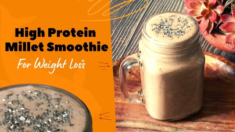 High Protein Millet Smoothie Recipe For Weight Loss | How to Make Barnyard Smoothie | Fasting Drink