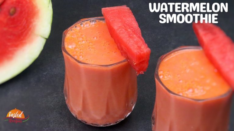 Watermelon Smoothie Recipe for Weight Loss