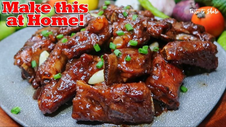 SECRET to a Delicious Pork RIBS recipe that melts in your mouth 💯✅ SIMPLE WAY of COOKING Pork ribs❗