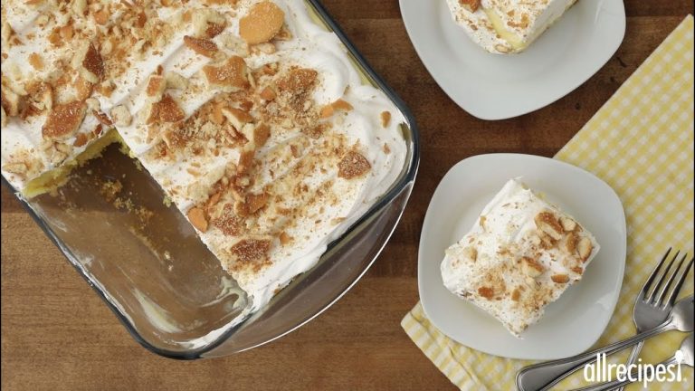 How to Make Easy Banana Pudding Cake | Dessert Recipes | Allrecipes.com