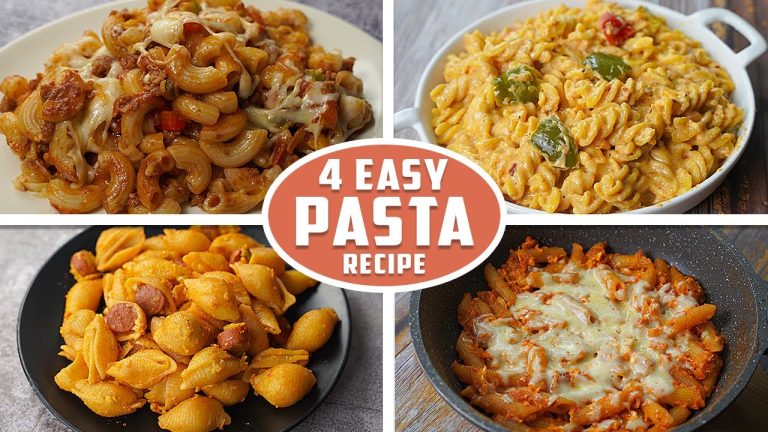 4 Easy Pasta Recipe | so delicious that I cook it almost every day