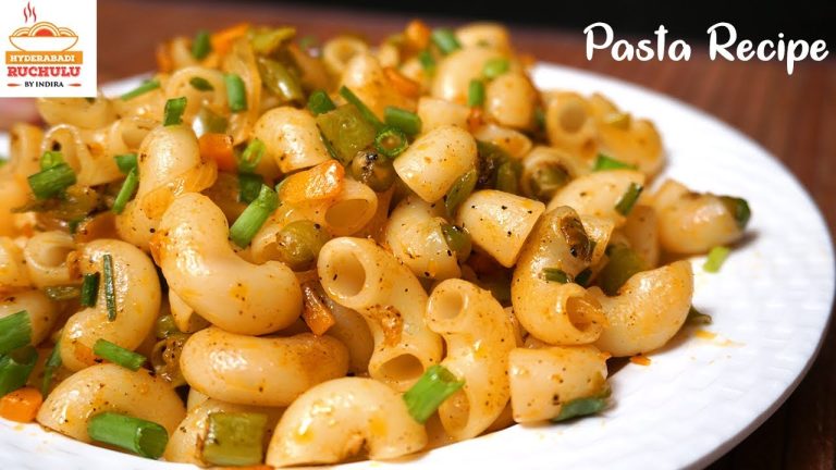 Pasta Recipe | Veg Macaroni Pasta Recipe  | How to Cook Pasta | Indian Style Pasta Recipes
