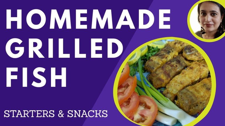 Homemade Grilled Fish Recipe | Singhara Grilled Fish | Seafood Recipes | #ShortVideo