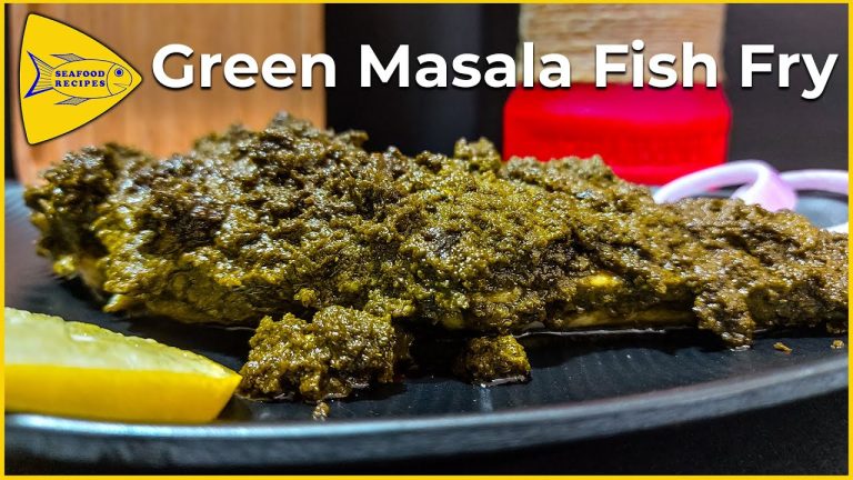 Green Masala Fish Fry | Fish Tawa Masala | Fish Fry  @Seafood Recipes By Bayman