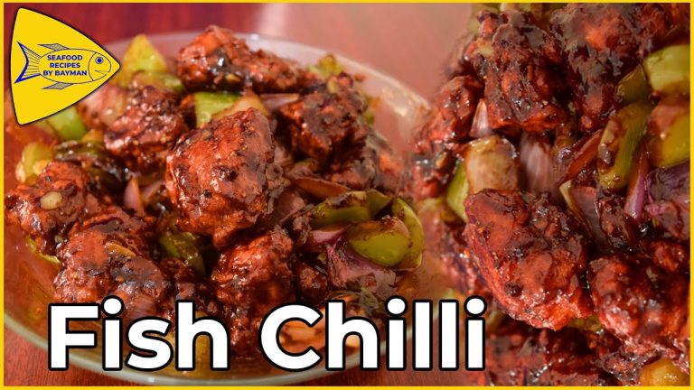 Fish Chilli | Fish Manchuirian | Fish Starters | Fish Snacks @Seafood Recipes By Bayman