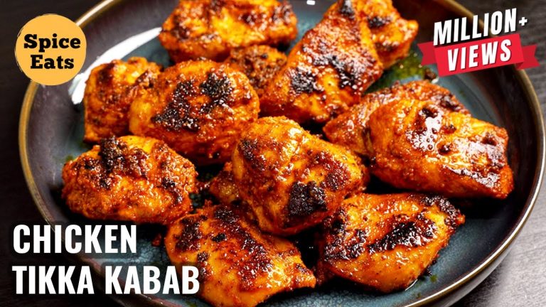 CHICKEN TIKKA NO OVEN | CHICKEN TIKKA KEBAB ON TAWA | CHICKEN TIKKA RECIPE