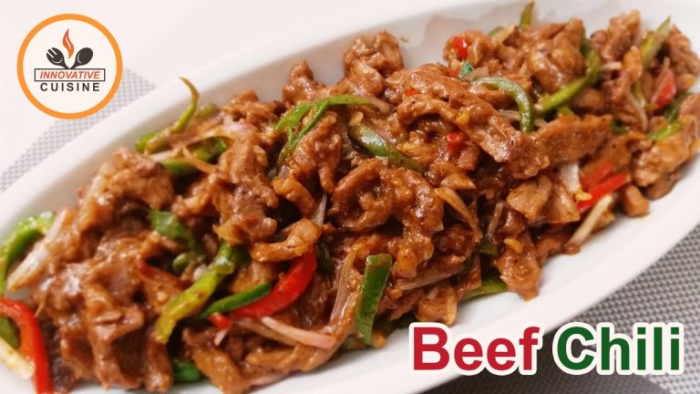 Beef Chilli Dry Recipe | Beef Chili Recipe