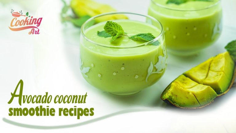 Avocado coconut smoothie recipes