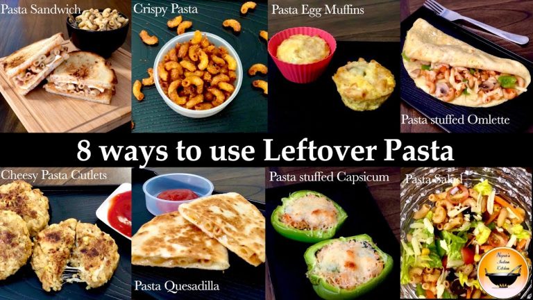 Ways to use leftover pasta/leftover pasta recipes/kitchen leftovers/what to do with leftover pasta