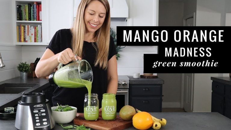 Healthy Mango Smoothie Recipe… and it's delicious!
