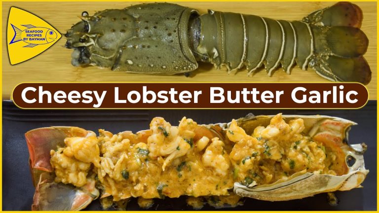 Cheesy Norwegian Lobster Butter Garlic | Norway Lobster Recipe @Seafood Recipes By Bayman