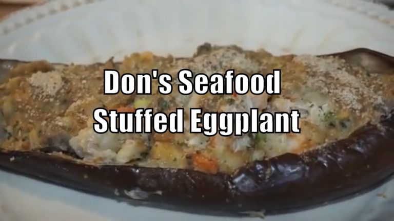 Don's Seafood Stuffed Eggplant Copycat Recipe