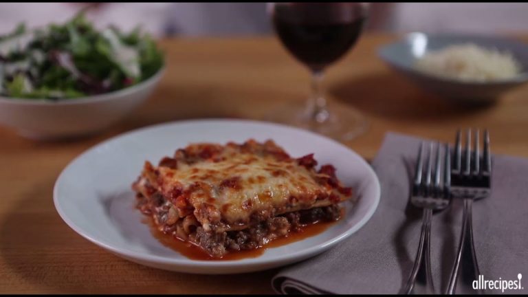 How to Make Classic Meat Lasagna | Ground Beef Recipes | Allrecipes.com
