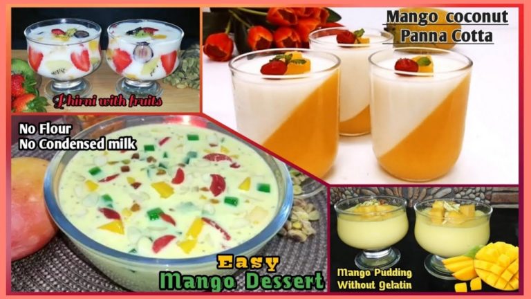 4 Easy dessert Recipes for iftar I iftar Special 2022 Dessert Recipes I Ramadan Special #Ramadan2022