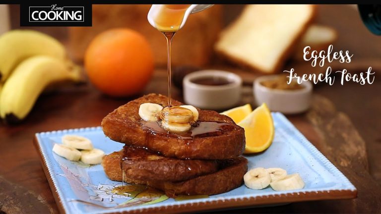 Eggless French Toast | Banana French Toast | Easy Breakfast Recipes | Bread Recipes | Snacks