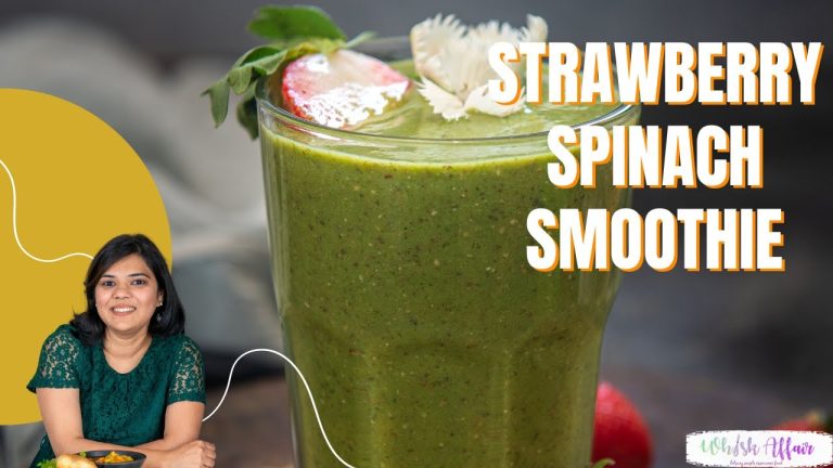 Strawberry Spinach Smoothie Recipe