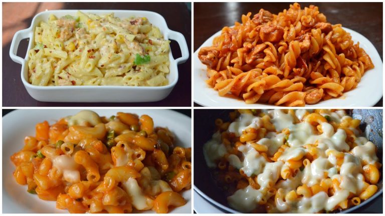 4 PASTA RECIPES (IFTAR SPECIAL) by YES I CAN COOK