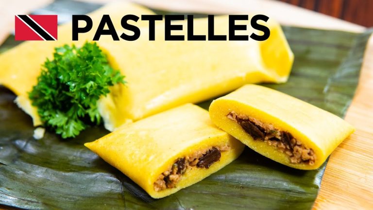 🇹🇹 Pastelle Recipe (Beef, Chicken, Soya) by Chef Jeremy Lovell | Foodie Nation