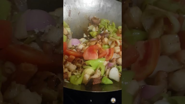 Octopus Devil | Spicy Seafood | Octopus  cooking | octopus #shorts | Devil fish | Seafood recipes