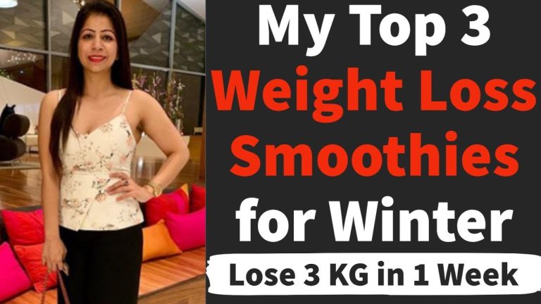 3 Weight Loss Smoothie Recipes for Winter | Healthy Smoothies For Weight Loss | Fat to Fab