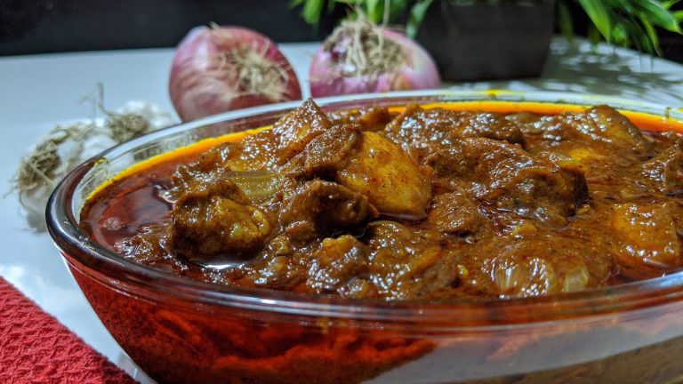Pork Vindaloo | How to make Pork Vindaloo at Home |  Authentic Pork Vindaloo Recipe