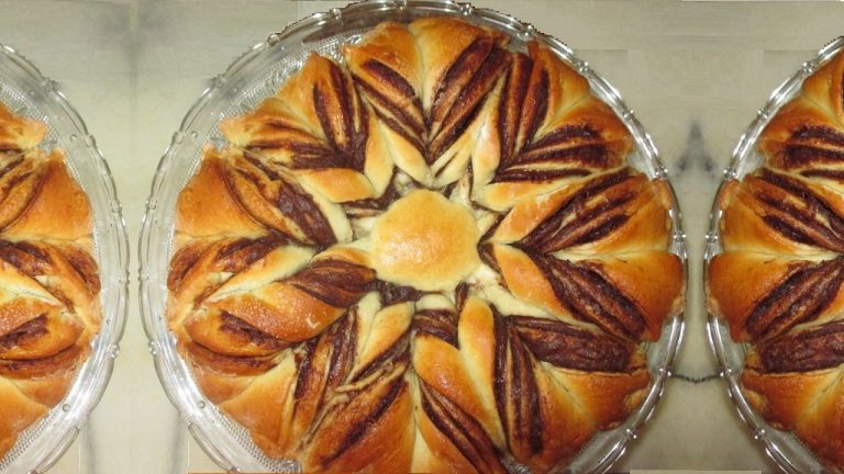 Braided Nutella Bread Recipes – Nutella Stjerne Brød – BlumenBrot
