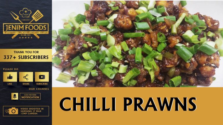 Restaurant Style | Chilli Prawns | Seafood recipes | Shrimp